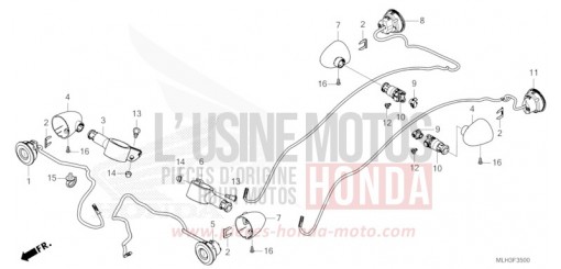 CLIGNOTANT CMX500AR de 2024